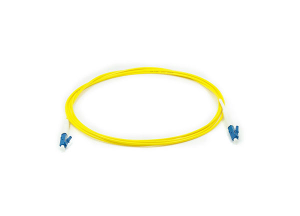 弯曲不敏感光纤跳线OS2 LC/upc-lc/UPC G657A 2.0毫米黄色