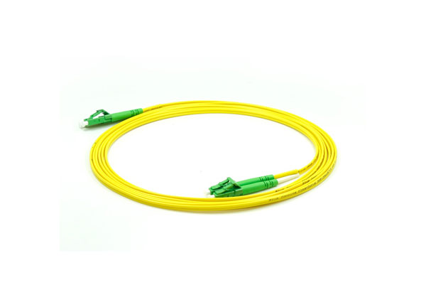 跨接电缆LC/apc-lc/APC光纤跳线G657A2弯曲不敏感2.0毫米OS2黄色