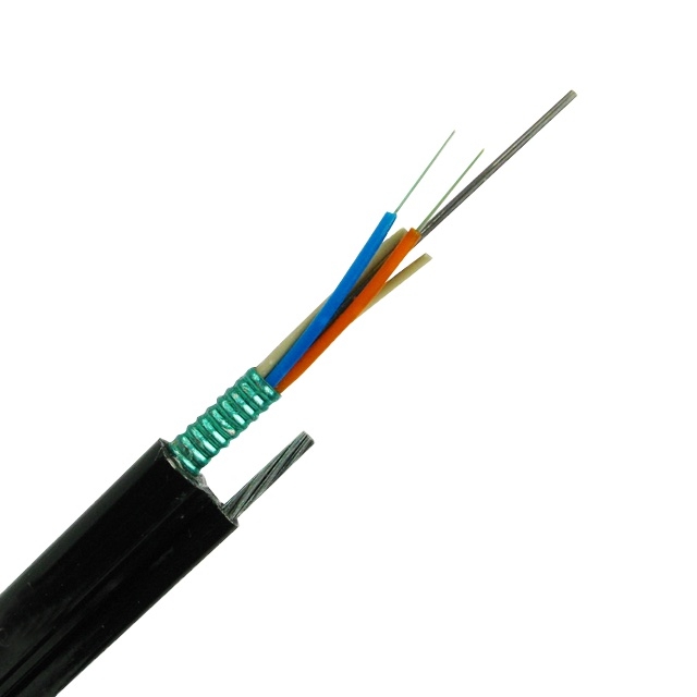 aerial fiber cable installation