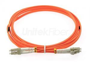 光纤跳线LC UPC-LC UPC OM3双工单工3.0毫米LSZH