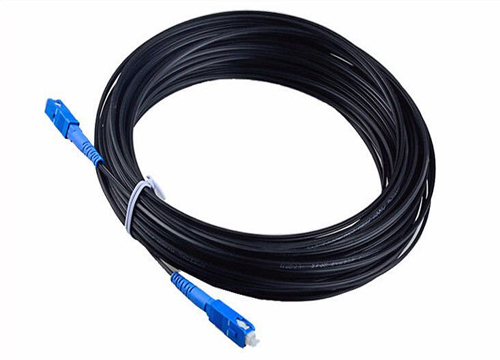 FTTH电缆sc-sc光纤跳线单工SM毫米G657A LSZH黑色