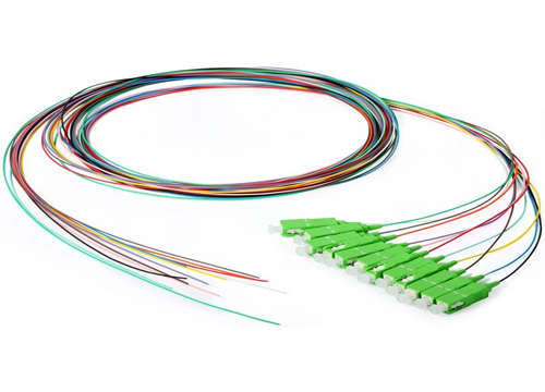 12色纤维散装光纤尾纤SC APC 0.9毫米LSZH聚氯乙烯毫米