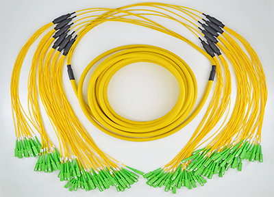 FTTH电缆LC SC APC光纤干线电缆72芯单模黄色OFNP