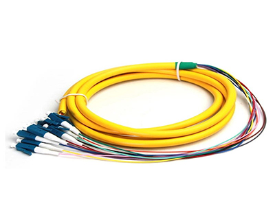 散装光纤分布尾纤12光纤LC SM G652D G657 3m康宁