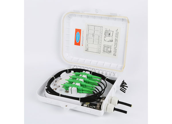 FTTH塑料配电光纤终端盒2端口