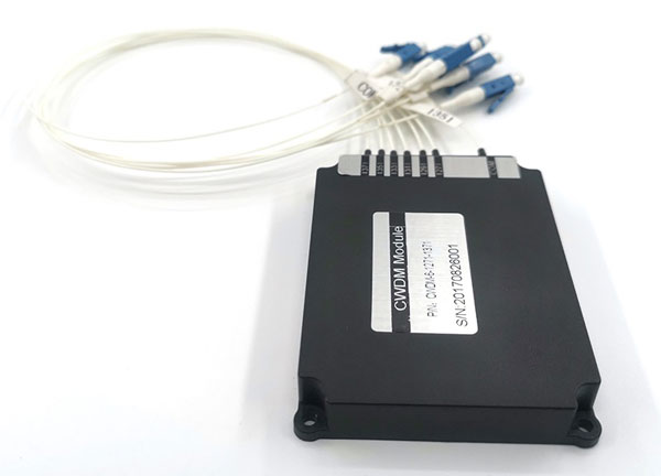 6 Channel CWDM Mux Demux 1270-1610nm Fiber Optic Communication Equipment