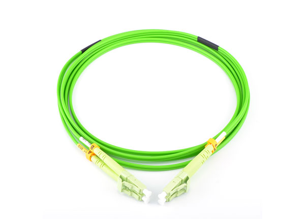 lc lc fiber optic patch cord om5 duplex green 1m 4