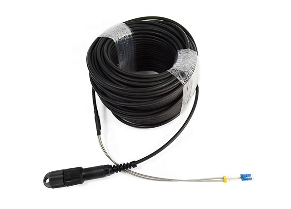 跳线7.0毫米PDLC至PDLC铠装光纤跳线FTTA IP67室外电缆组件