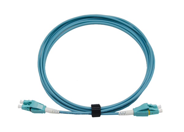 高密度光纤跳线单元-引导LC/UPC OM3 3.0毫米1M LSZH应用