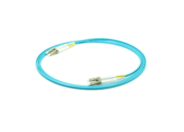 10G OM3液晶/UPC至液晶/UPC光纤跳线50/125um多模2.0毫米Aqua