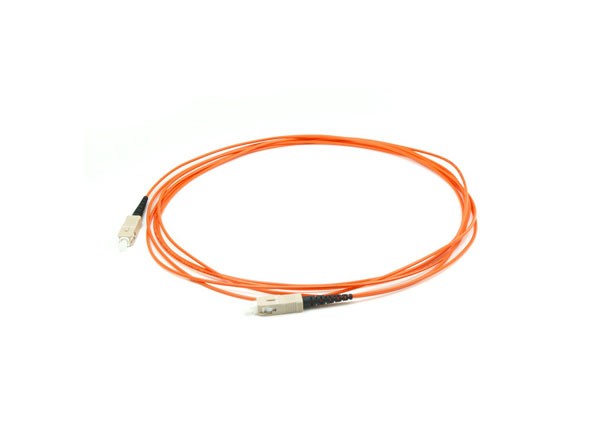 光纤跳线SC/upc-sc/UPC单工跳线50/125um OM2 2.0毫米