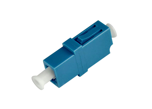 光纤适配器耦合器LC/UPC-LC/UPC单工单模蓝色