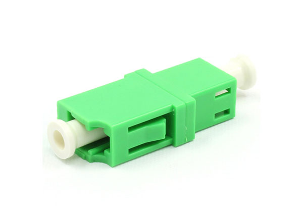 LC/APC-LC/APC光纤配合套管单工单模绿色