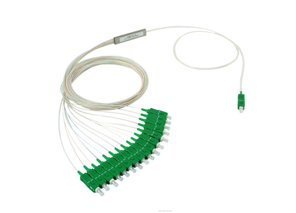 用于PON网络的光纤PLC分路器1x16 0.9毫米SC APC连接器
