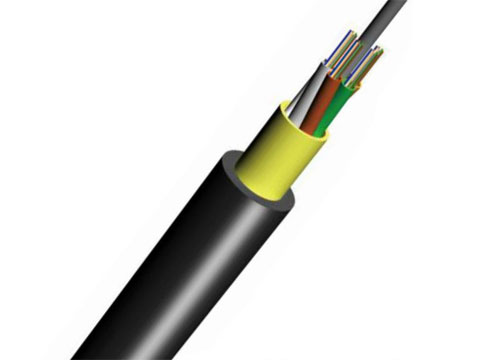 室外ADSS光缆全介质自承式光缆单模G652D中心束管式松套管单护套PE