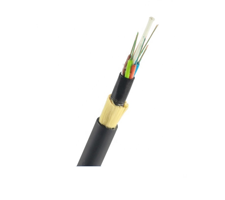 室外ADSS光缆全介质自承式48芯G652D双护套大跨距PE
