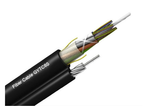 8字形光缆|架空光缆GYTC8S自承式6芯单模G652DPE护套