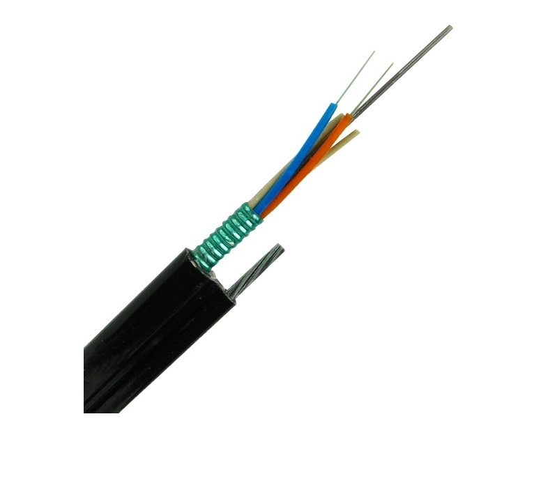8字形光缆|架空GYTC8S12芯单模层绞式松套管光缆PE护套