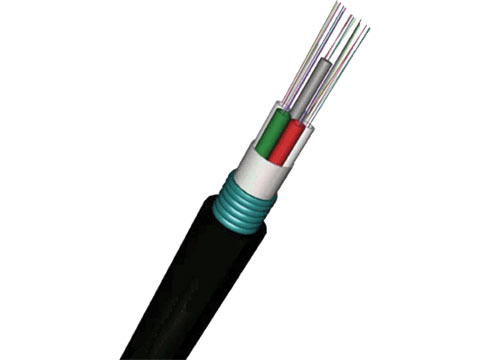 管道室外光缆GYTS单模G652D 72芯松管钢带聚乙烯护套
