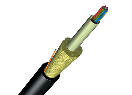 室内/室外中心管分配光纤下降电缆GYJFXTY 2-24芯G.657A2芳纶纱线PBT