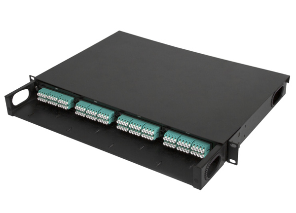 供应固定MPO MTP接线板OM3 96芯光纤端接盒